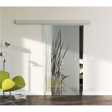 Glasschiebetur Glas Komplettset Softclose 1025 900 775 Mm Breite Kraut Design Glaslager De